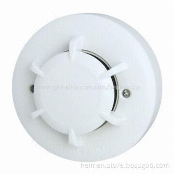 EN54-7 LPCB Mark 4-wired Network Photoelectric GSM Smoke Detector/Alarm with Design Patent